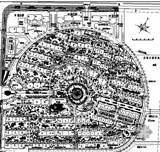 小区规划初步设计资料下载-[杭州]花园小区初步设计