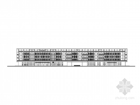 综合医院建筑施工图CAD资料下载-[江苏]十九层医院综合楼建筑施工图