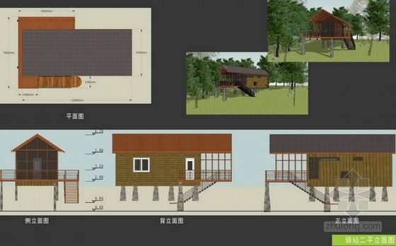 [武汉]湖畔滨水休闲景观园林修建性详细规划方案-效果图