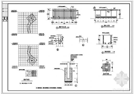 某廊架建筑方案-4