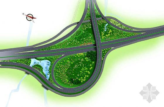 山区公路绿化方案资料下载-某高速公路绿化设计方案