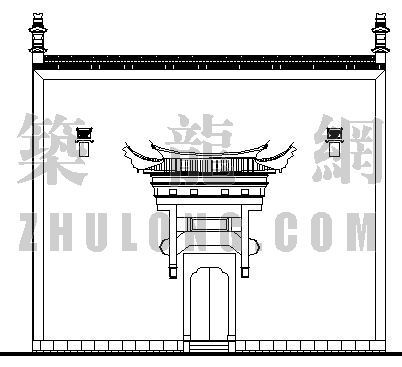 宏村测绘古建筑资料下载-安徽宏村春晖堂测绘详图