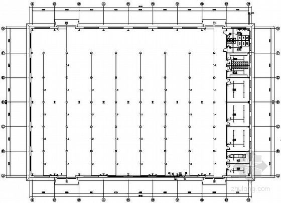 办公室建筑装修图纸资料下载-生产厂房与办公室电气施工图纸