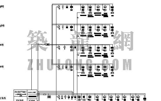 消防系统供水资料下载-公寓消防系统图