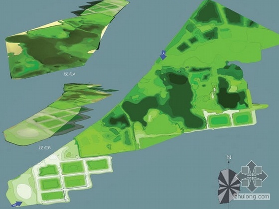 生态湿地田园设计方案资料下载-别墅区湿地生态公园设计方案