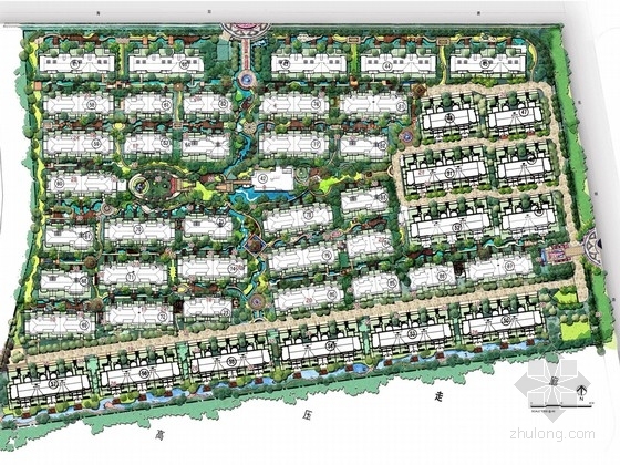 住宅小区绿地规划设计方案资料下载-[上海]精品住宅小区规划设计方案（知名设计机构作品）