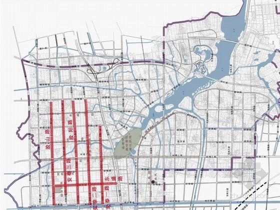 城市道路绿化文本资料下载-[无锡]城市主干道路绿化改造设计方案
