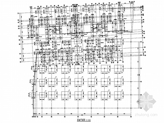 24层塔式高层住宅平面资料下载-[高层住宅]广东24层剪力墙结构施工图