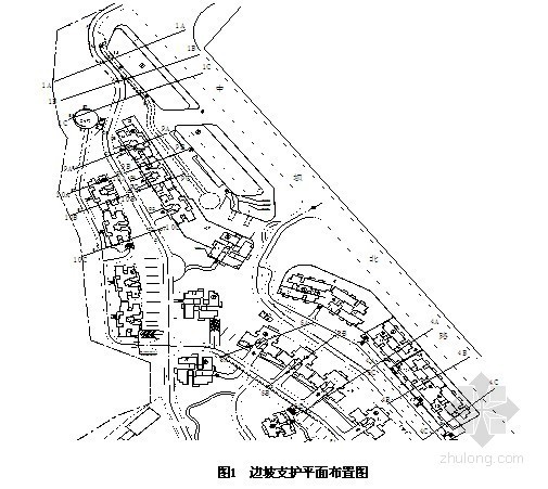 道路及边坡挡墙资料下载-[贵州]商住小区边坡支护方案及分析