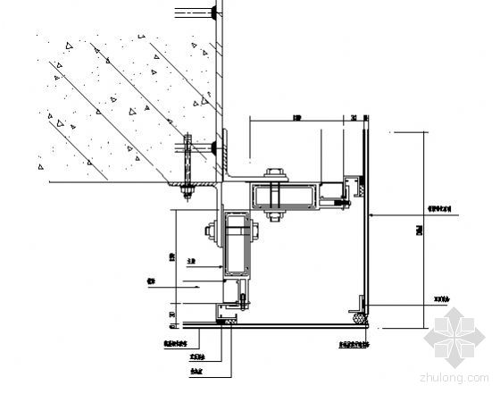 关键词:        室外构件cad图块玻璃幕墙横向节点八