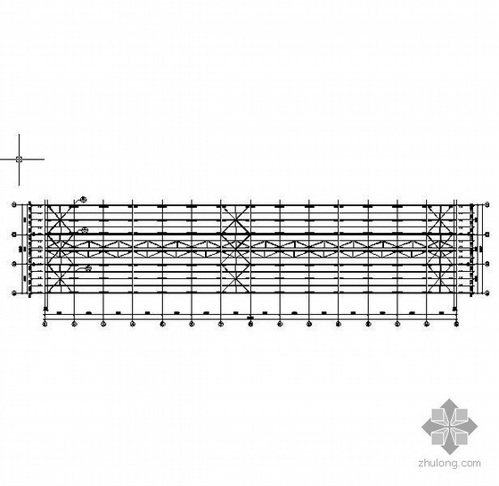 18m跨度钢屋架图纸资料下载-某18m跨单层钢结构厂房建筑结构全套图纸