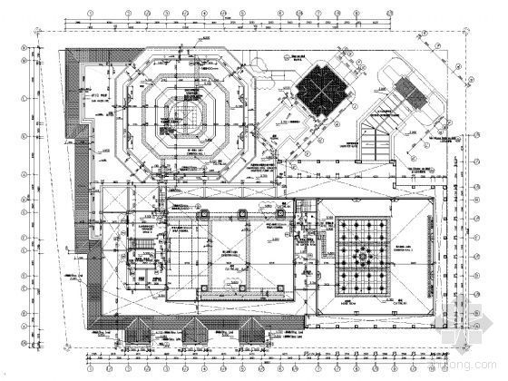 [上海世博会]泰国馆建筑施工图-平面图