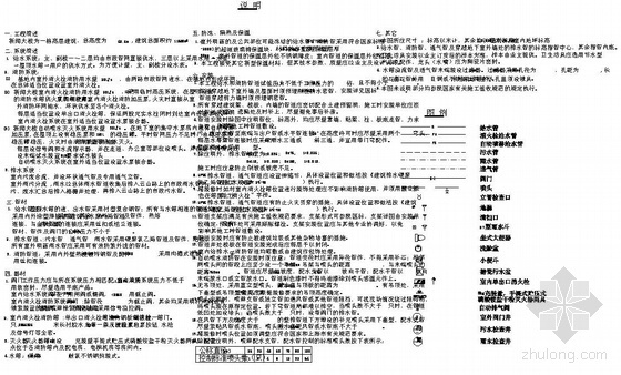 某地新闻大楼给排水图纸-4