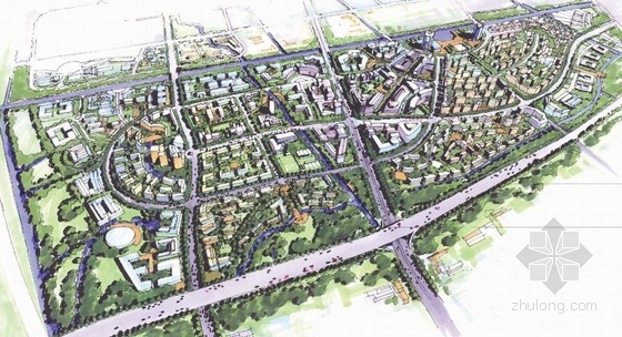 上海城市规划管理技术资料下载-[上海]大型城市规划及单体设计方案文本