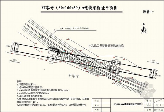 上跨既有铁路施工方案资料下载-[天津]铁路工程跨线接触网防护施工方案