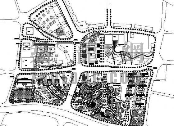 医院装修设计规划资料下载-城市设计规划总图