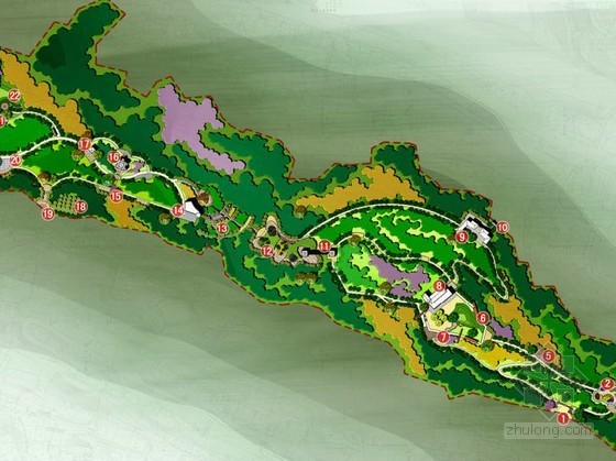 综合型公园景观设计资料下载-[重庆]综合型公园景观规划设计方案