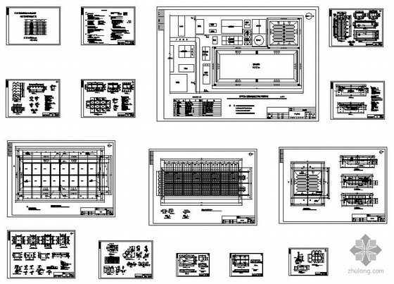 CAD气浮池图资料下载-某污水处理站改造工程建筑结构施工图