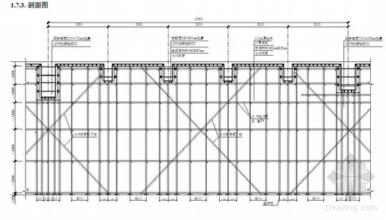 6m层高商业资料下载-深圳某厂房高支模施工方案（层高6m 框架结构）