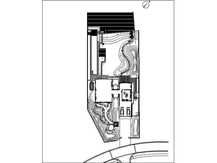 著名景观cad资料下载-[江苏]高档别墅景观施工图（著名设计公司）