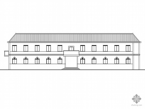 赖特草原风格建筑资料下载-[浙江]某乳业公司奶牛基地牧场建筑方案设计