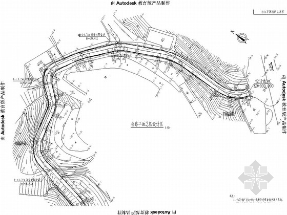 城市道路附属工程设计图资料下载-城市道路改扩建工程施工图48张（另附表15张）