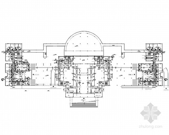 校园通风空调施工方案资料下载-[湖北]知名大学图书馆空调及通风排烟系统竣工图