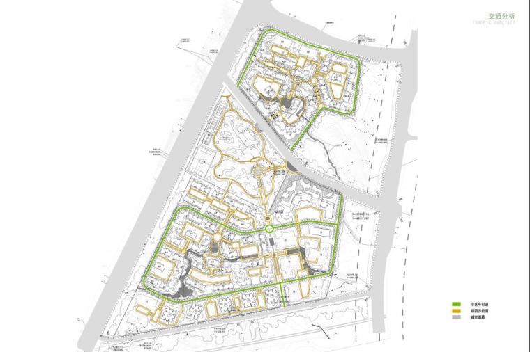 [重庆]英式经典风格高端住宅建筑设计方案文本-英式经典风格高端住宅建筑平面图