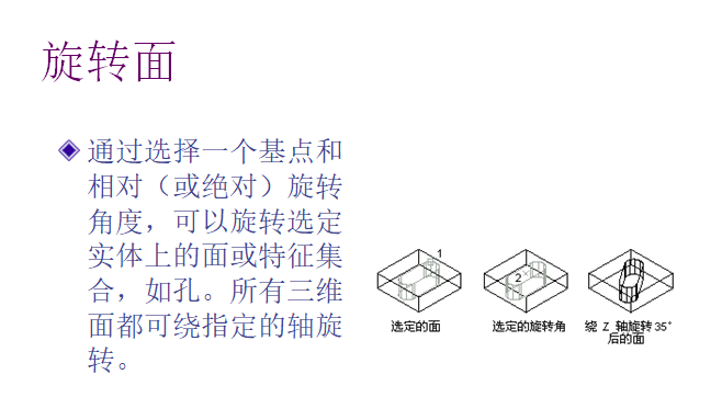 CAD绘图教程——三维实体模型修改-旋转面