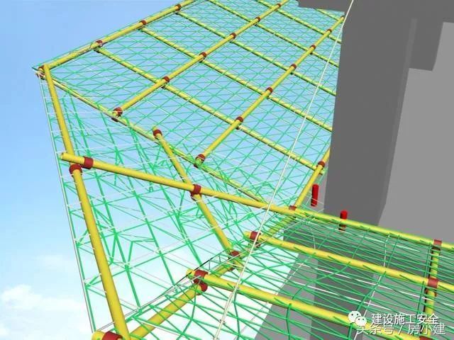 图文解说建筑工程水平挑网的设计节点，太有用了！_16