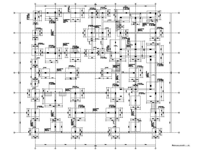 框架结构图及计算书资料下载-[浙江]地上二层框架结构文化中心结构施工图（含计算书）