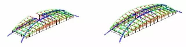 大跨度拱形钢结构安装施工工法_14