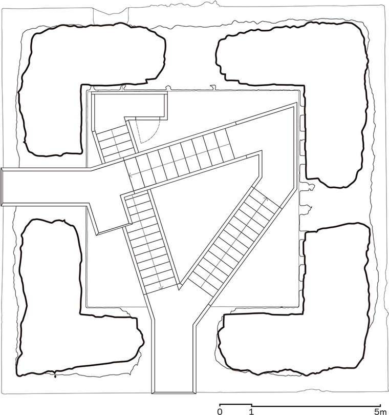 丹麦Kalø塔游客入口-4-Plan-1-副本_tower-visitor-access_map