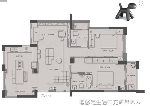 一个户型的优化PK!183种方案可能，评选出最精华的17个！_7