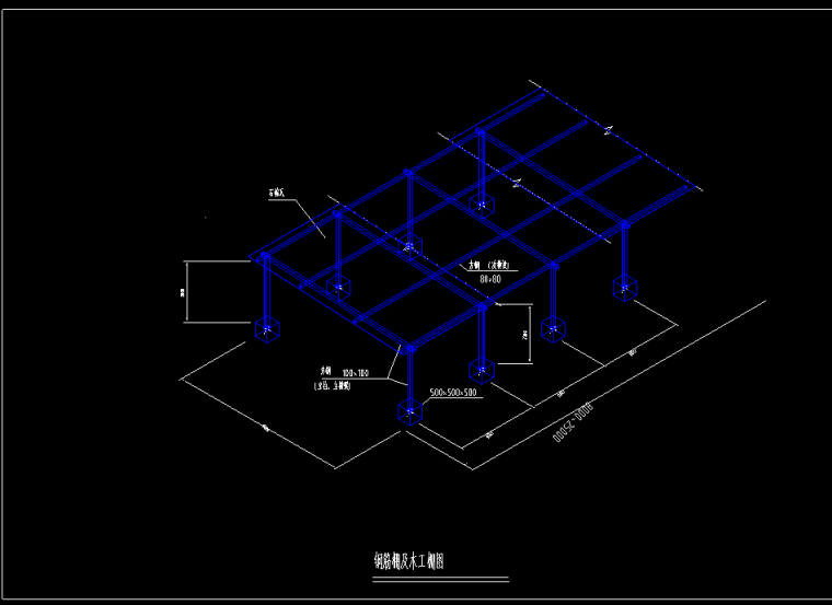 面板立面CAD图例资料下载-整套施工平面布置图图例、脚手架、塔吊、施工机械等施工DWG格式