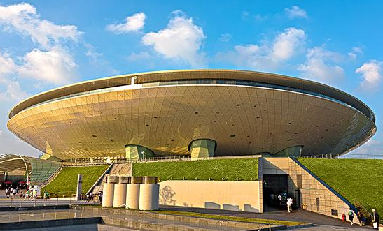 上海世博文化资料下载-世博文化中心钢屋盖结构设计
