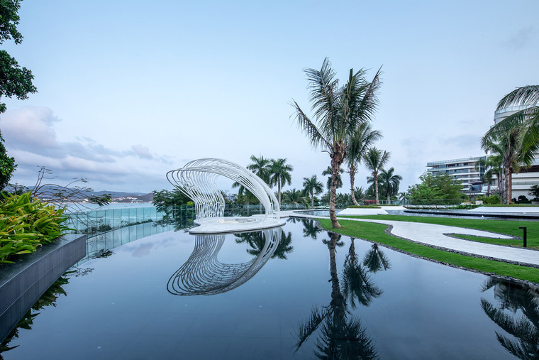 三亚鲁能JW万豪酒店景观-015-talk-to-the-sea-jw-marriott-hotel-sanya-dadonghai-bay-china-by-wr-group