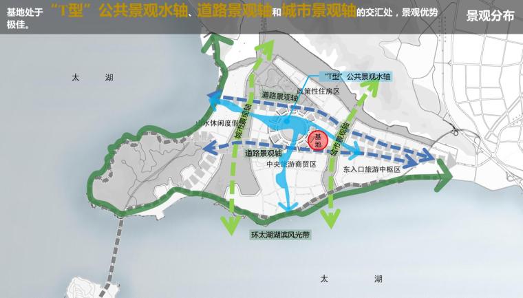 [江苏]苏州路劲太湖度假居住区方案文本（PDF+227页）-景观分布