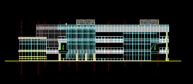 高层塔式住宅商业建筑施工图