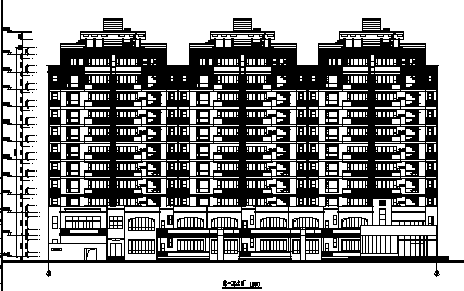 住宅框架结构设计总说明资料下载-广东现代风格高层框架结构住宅建筑施工图