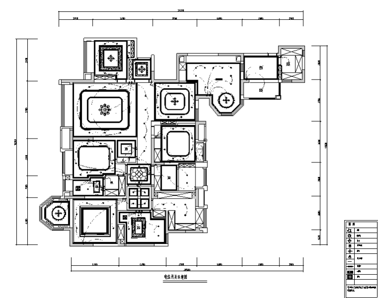 [四川]精致优雅住宅设计施工图（附效果图）-电位开关示意图