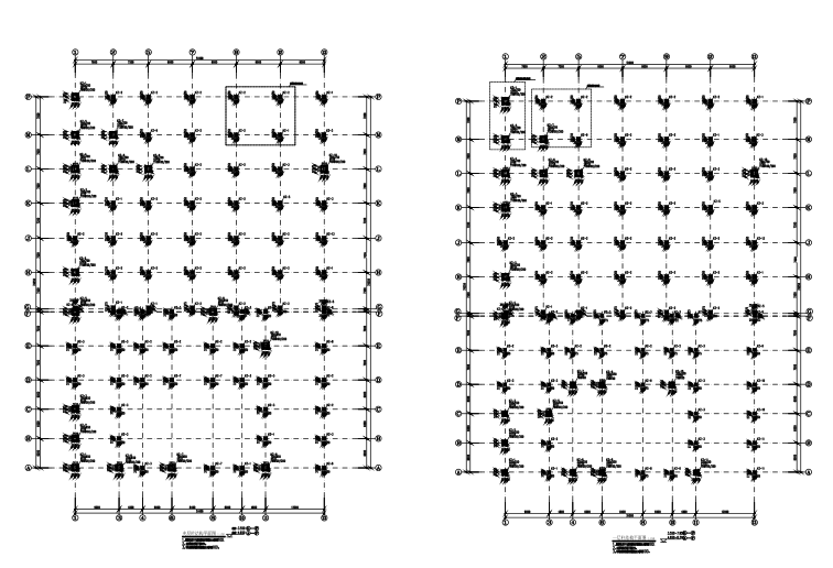 井字梁图资料下载-[江苏]四层井字梁框架结构住宅楼结构施工图（CAD、20张）