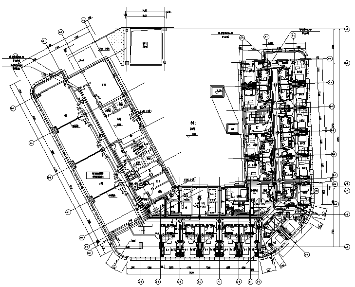 新锦江大酒店上海资料下载-上海核心商务区大型酒店电气施工图