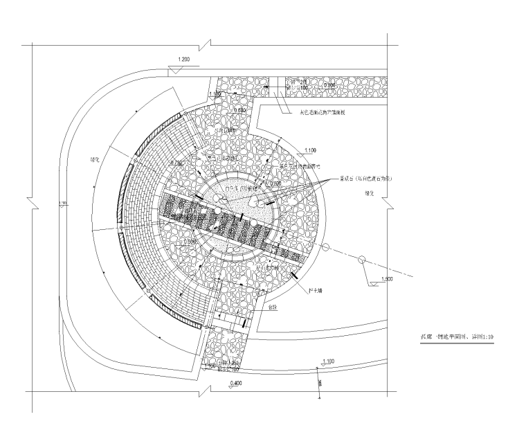 某公园景观规划设计施工图 A-2节点图1png