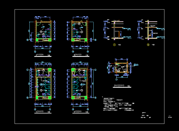建筑图书馆施工图设计资料下载-八层图书馆建筑结构施工图