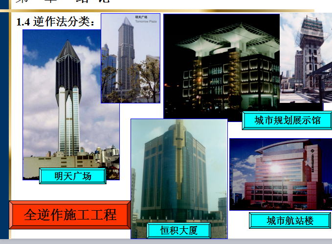 逆作法施工演示资料下载-[上海]软土地基逆作法施工技术（共57页）