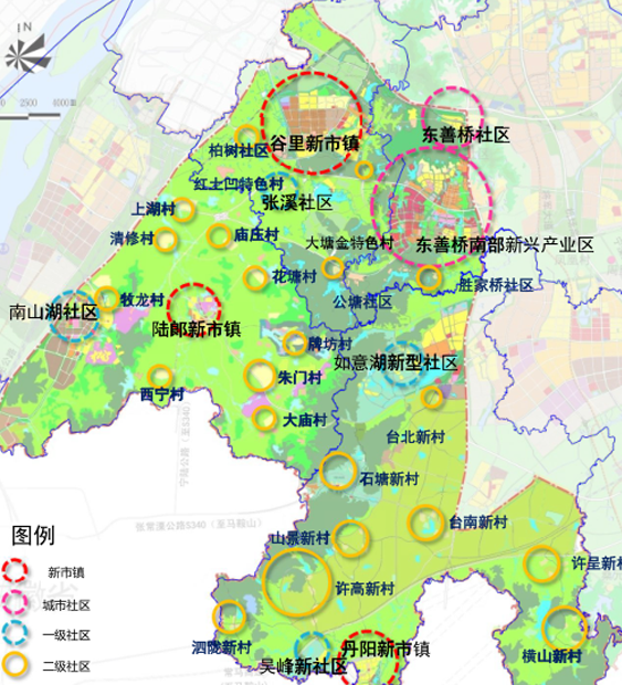 乡村小镇方案资料下载-[江苏]江宁美丽乡村旅游小镇示范区规划