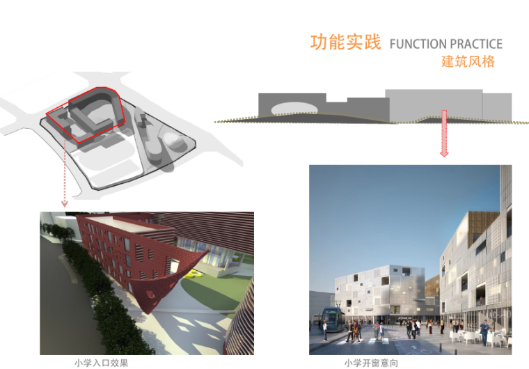 [安徽]合肥知名地产小学建筑设计方案文本-建筑风格