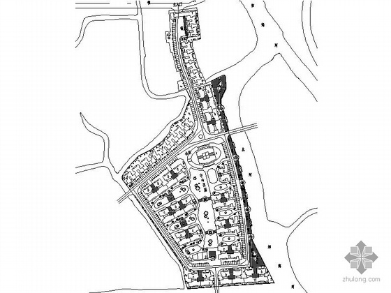 居住区景庭院观设计方案资料下载-[广州]某居住区规划设计方案