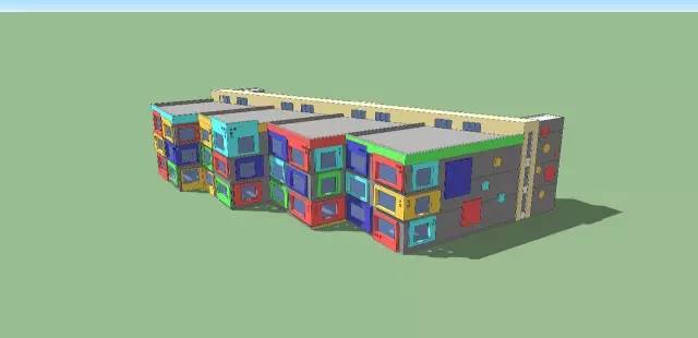 SketchUp技巧及幼儿园建筑SU模型_14